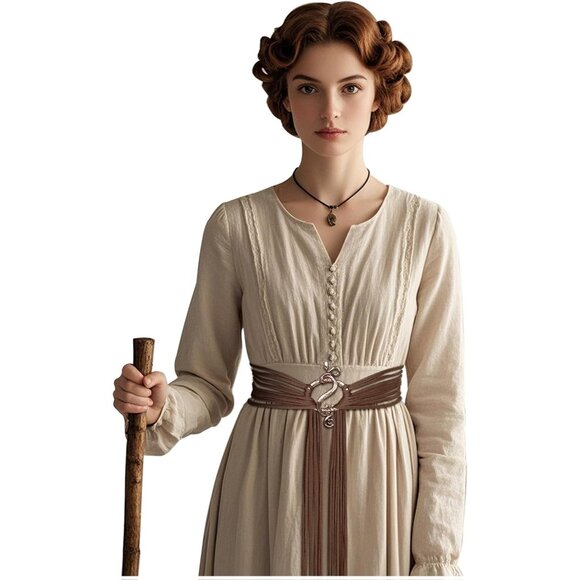 Medieval Belt Rope Norse Witch Cosplay Renaissance Adjustable Tangle - Picture 9 of 9